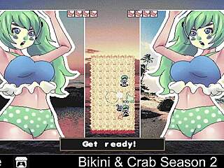bikini striptease in crab game season 2