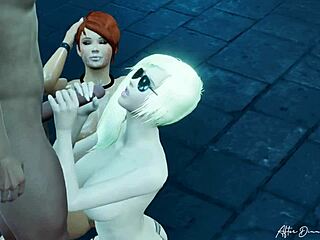 प्रिजन में डबल ट्रबल, हमारे वाइल्ड एनल थ्रीसम में जॉइन करना चाहोगे आज रात?