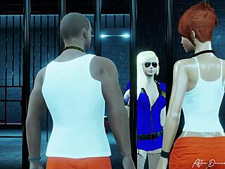 प्रिजन में डबल ट्रबल, हमारे वाइल्ड एनल थ्रीसम में जॉइन करना चाहोगे आज रात?