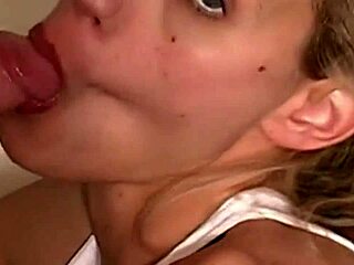 my wife’s new tits got their first titty fuck with huge facial reward