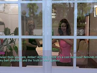 I can’t believe I’m banging this hot brunette stepmom and wife in wild game action