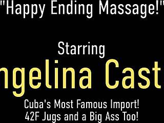 hot cuban angelina castro dicked after massage