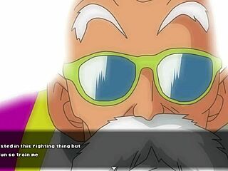 Super Slut Z Tournament Parody Dragon Ball Game Ep 4 Maron Turn to Fuck the Old Pervert Master Roshi