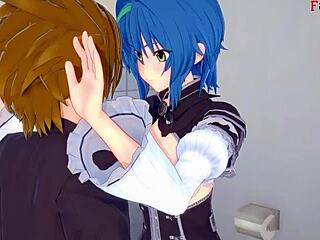 Xenovia and issei fucks rias finds out