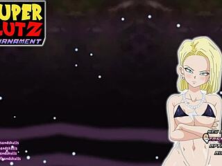 Super Slut Z Tournament Parody Dragon Ball Game Ep 4 Maron Turn to Fuck the Old Pervert Master Roshi