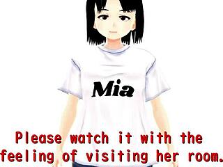 Check out Mia, the anime school girl in sailor uniform!