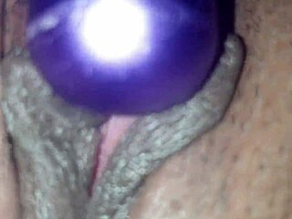 She was playing with her wet pussy on his lap, and it made him cum too fast.