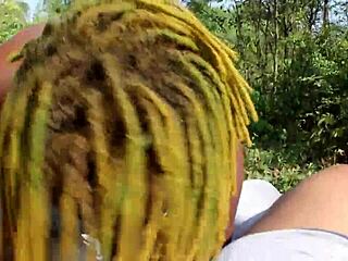 poizon ivy sucks don whoe's big black cock on the highway in hd