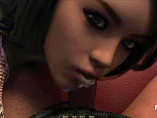 Retrieving the past with a steamy cinema blowjob! 🍿