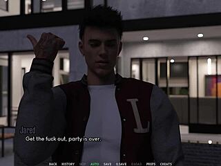 Damn! Sexy hentai teen with huge tits in curvy outfit at Westview Academy Part 6!