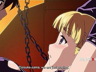 Crashing girls dive into wild scissoring. They push limits in a hardcore anime threesome.