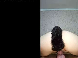 Watch Sweetwetella Ride Bbc With Buttplug?