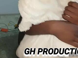 Want to see this little African teen slut fucked hard on the couch?