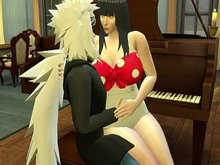 Anime Hentai Ep 4: Naruto, Dragon Ball, Bleach Characters in Wild Anal Action with All Women