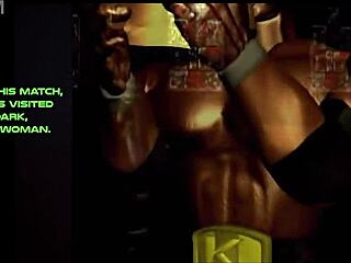 Nina Williams case files: Eliza sucks with bouncing boobs compilation