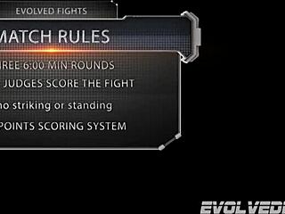 एरियल एक्स ने बेला रॉसी को लेस्बियन सेक्स रेसलिंग में स्ट्रैपॉन से हराया