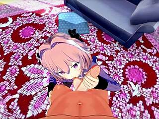 हेय क्यूटी, मुझे फेम्बॉय एस्टोल्फो को बांग करते हुए तुम्हारे व्यू से वॉच करो!