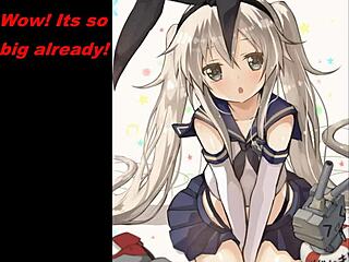 Amatsukaze Shimakaze Anime Delivers Dual Jerk-Off Instructions