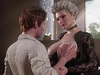 TreasureofNadia E2 में मेच्योर डेस्क पर चूत चाटना जो वाइल्ड है! 😍