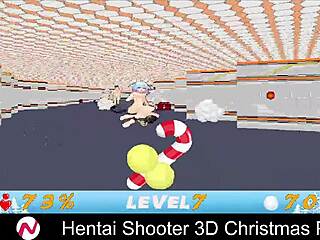 hentai shooter 3d christmas party with fantasy anime uncensored retro comedy monster boobs