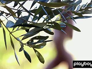 Gloria Sol, you’re a stunning Ukrainian brunette showing off big boobs by the rails!