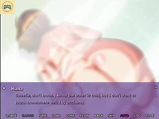 neighbor getting handjob from wife in hana ntr game