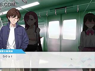 chikan 3 hentai anime with groping scenes