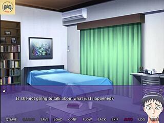 neighbor getting handjob from wife in hana ntr game