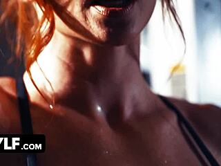 busty fit milf sophia locke gets pounded in gym after workout