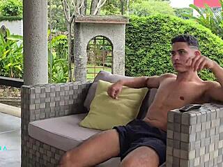 मेरा सौतेला भाई मुझ पर मोटा माल छोड़ देता - मारियाना मार्टिक्स! 💦