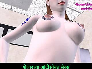 Marathi audio sex story with cute teen in animated 3D poses