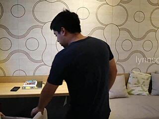 He came to fix the AC while hubby was out, but ended up drilling me hard instead.