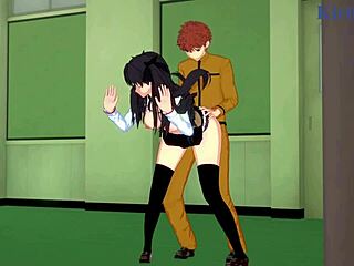 Saber And Rin Tohsaka And Shirou Emiya Intense Sex - Fate Stay Night Hentai