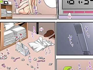 घर की रानी युवा 18+ पुरुषों के साथ, कार्टून मिल्फ सबको चौंका रही है