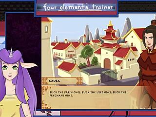 Avatar Trainer Part 21 - Azula Showering