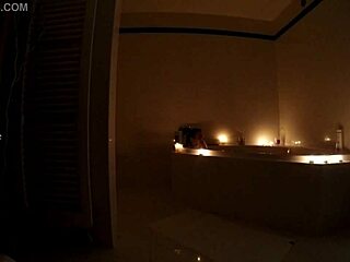 Hey, wanna peek at my petite girlfriend’s bathtime?