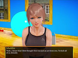 my new family game with blonde amateurs