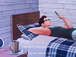 नॉटी नर्ड्स फर्स्ट टाइम इन 3डी हेंटाई