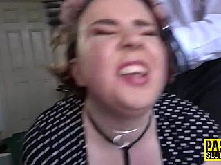 fat submissive in reality gets fucked and fingered by dominant