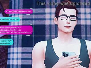 नॉटी नर्ड्स फर्स्ट टाइम इन 3डी हेंटाई