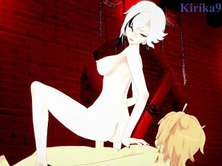 Arlecchino And Aether Intense Sex Genshin Impact Hentai 💥