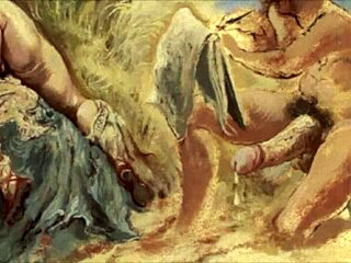 Wow, check out this vintage erotic illustration!