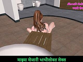 Wow, check this teen girl in 3d hentai masturbating with a carrot on the floor