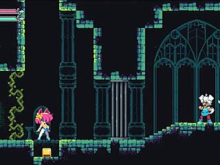 Flip Witch Pixel Hentai Game Ep 10 Femdom Ghost Riding Creampie