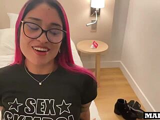 chilean bombshell with perfect ass gets pounded hard instead of her friend in quickie