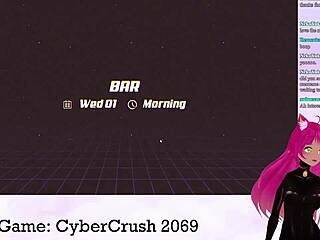 lewdneko the vtuber dives into cybercrush 2069 game part 1