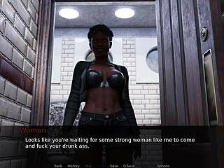 let's play little 18+ stories hangover chapter 1 at the bar with shaved pussy and anal