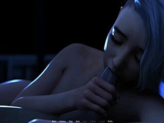 Discussing steamy scenes from the adult game Projekt Passion compilation.