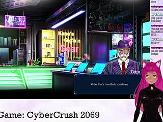 lewdneko the vtuber dives into cybercrush 2069 game part 1