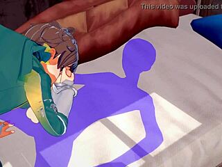 Konosuba Yaoi - Kazuma Blowjob with Cum in Mouth Japanese Anime